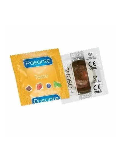 Презервативи Taste Chocolate смак шоколаду. Термін придатності 09/2026 Pasante (317206212)