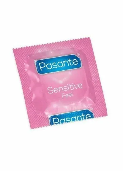 Презервативи Sensitive Feel — ультратонкі презервативи класичної форми Pasante (317206207)