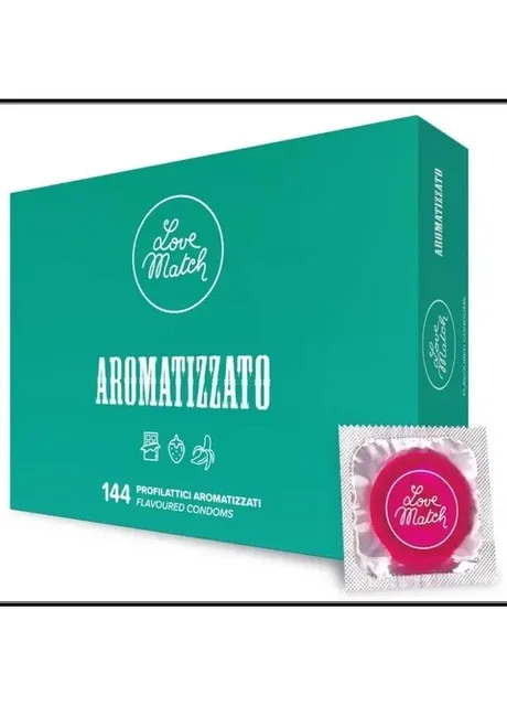 Презервативи кольорові ароматизовані Love Match — Arromatizato, No1 No Brand (303898150)