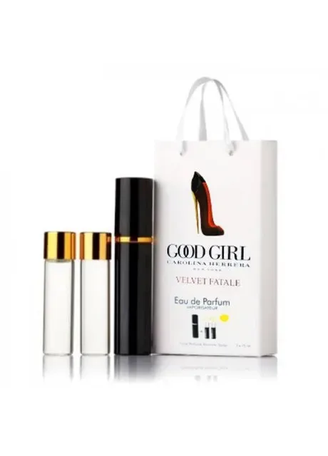 Жіночий східний парфум Carolina Herrera Good Girl Velvet Fatale 3x15ml - Trio Bag No Brand (381508619)
