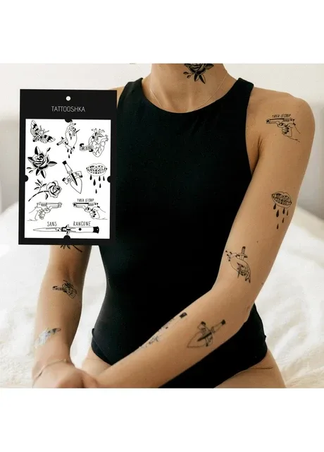 Тату сет "Брутальність" Tattooshka (303140397)