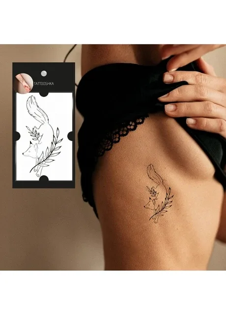 Тату "Стрімка Лисиця" Tattooshka (322860307)