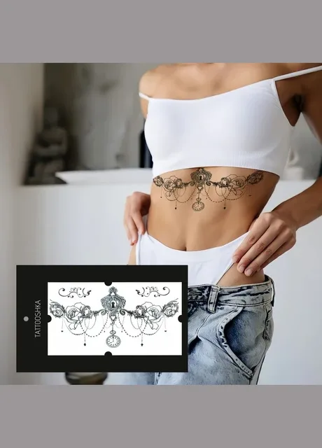 Тимчасове водостійке тату Time Tattooshka (314963935)