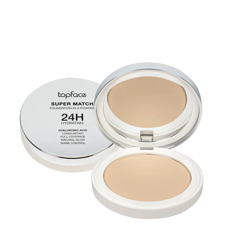 Пудра для обличчя Topface Super Match Foundation компактна зволожуюча 10 г 04 Pale Beige (2282446160)