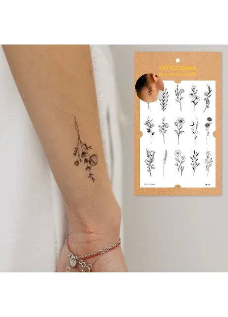 Тату набір "15 гілочок" Tattooshka (303140452)