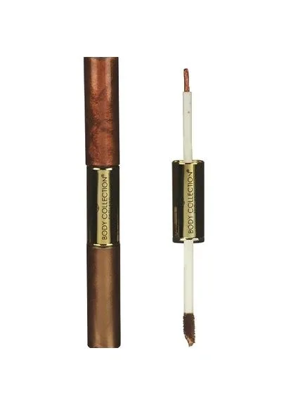 Стійкі рідкі тіні для повік Body Collection Double-Sided Liquid Metallics Cream Eyeshadow & Glitter Liner - Renaissance No Brand (300674559)