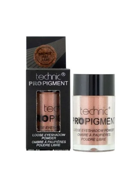Розсипчастий гліттер Pro Wet & Dry Pigment Loose Eyeshadow Powder - Bronze Age Babe Technic (300674545)