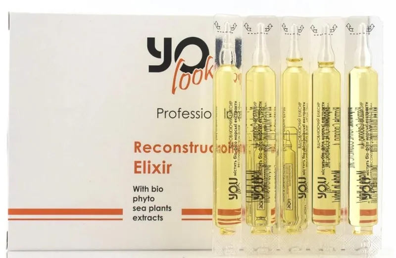 Ампули You Look Professional Reconstruction Elixir для відновлення волосся 10х10 мл (699448711)