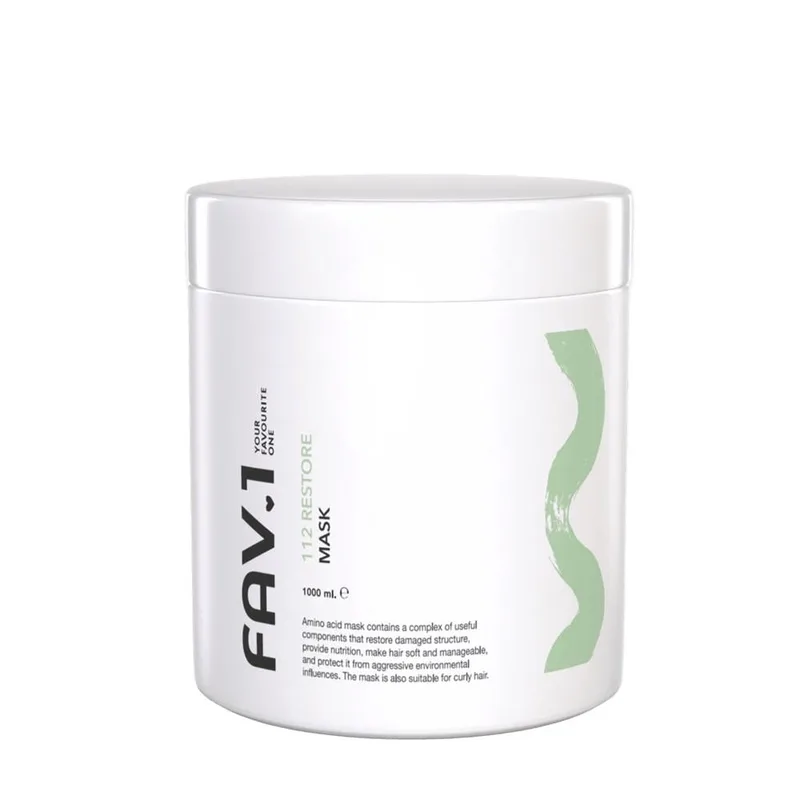 Амінокислотна маска для відновлення волосся FAV-1 112 RESTORE MASK 1000 мл