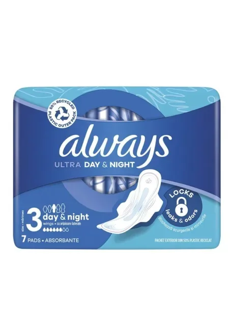 Прокладки Ultra Night 3 (6 крапельoк) 7шт. (20) Always (378802059)
