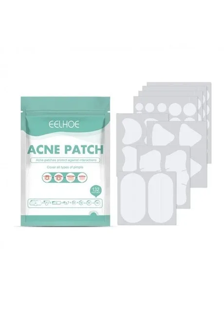 Патчі від акне Eelhoe Acne Patch, патчі для очищення та звуження пор, 132 шт No Brand (393946626)