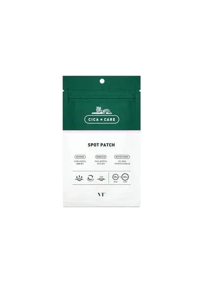 Патчі від прищів 48 шт (10 мм + 12 мм) CICA Spot Patch VT Cosmetics (375835146)