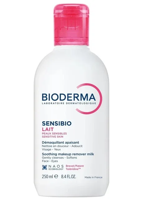 Біодерма Сенсібіо очисне молочко для чутливої шкіри Sensibio Lait 250 мл Bioderma (393536044)