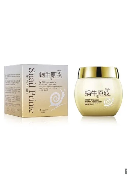 Нічна відновлююча маска з муцином равлика Snail Prime Mask, 120 г Bioaqua (258590413)