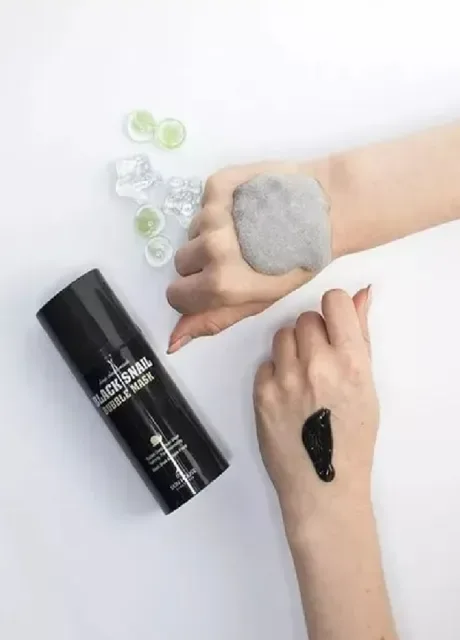 Киснева маска Black Snail Bubble Mask з равликом 100 ml The Skin House (307171544)