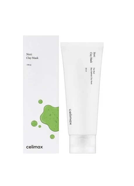 Очищувальна глиняна маска з екстрактом плодів нони The Real Noni Refresh Clay Mask 100 мл Celimax (391291394)