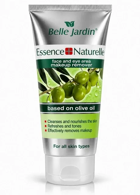 Засіб для зняття макіяжу з обличчя та очей Belle Jardin Essense Naturelle з екстрактом зеленої оливки 200 мл ( 5907582902799 )