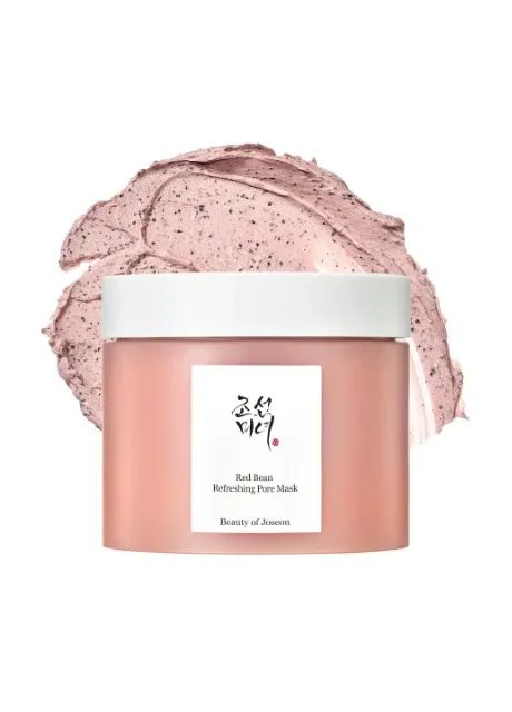 Маска RED BEAN REFRESHING PORE MASK глиняна для контролю жирності, звуження пір з екстрактом бобів, 140 мл Beauty of Joseon (258033763)