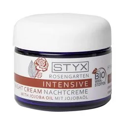 Нічний крем для обличчя "Трояндовий сад" Styx Naturсosmetic Rose Garden Intensive Night Cream
