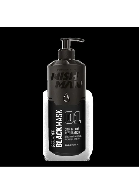 Чорна маска Nishman Peel-Off Black Mask 200 мл
