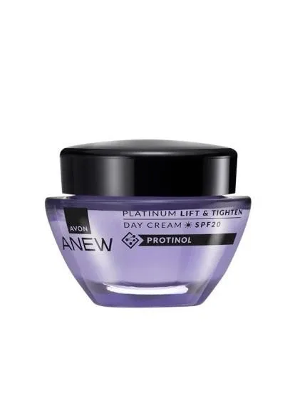 Avon Anew Platinum денний крем ліфтинг SPF 20 50 мл