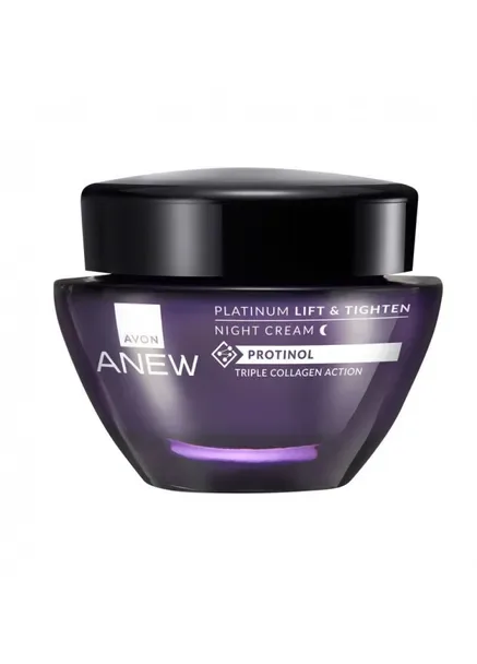 Avon Anew +50 Нічний крем для обличчя «Ліфтинг і пружність» з рrotinol (50 мл) Нічний крем для обличчя Крем нічний — Крем, (383563728)