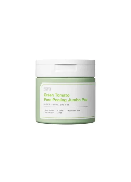 Пілінг-педи для обличчя Green Tomato Pore Peeling Jumbo Pad 60 шт/180 мл Sungboon Editor (374990115)