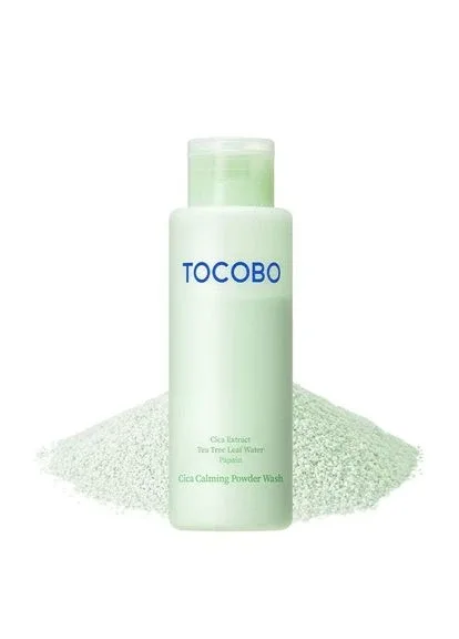 Ензимна пудра для глибокого очищення чутливої шкіри 50 г Cica Calming Powder Wash TOCOBO (398484455)