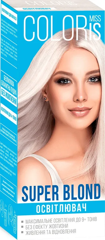 Освітлювач для волосся Miss Coloris Супер Блонд