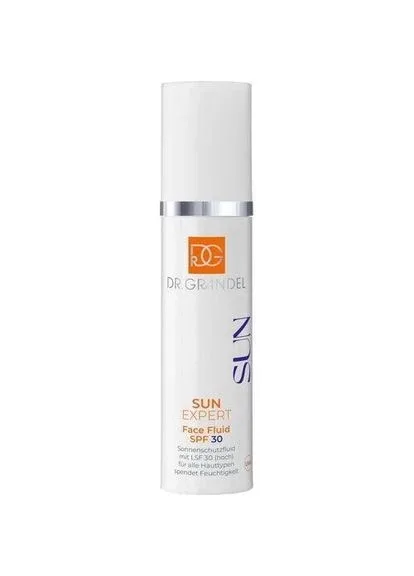Зволожувальний флюїд для захисту від ультрафіолету Sun Expert Face Fluid SPF 30, 50 мл Dr.Grandel (381420537)