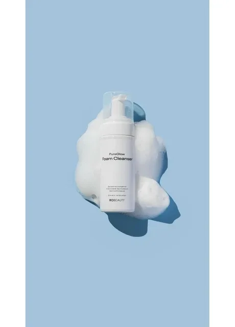 PUREGLOW FOAM CLEANSER Пінка для очищення шкіри з комбучею RoBeauty (375036615)