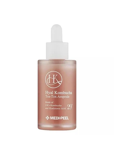 Medi-Peel Сироватка зволожувальна з комбучею Hyal Kombucha Tea-Tox Ampoule, 20 мл — Крем, Південна Корея (401236718)