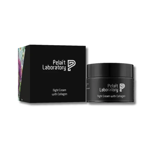 Нічний крем із колагеном для обличчя - Pelart Laboratory Night Cream With Collagen 10ml