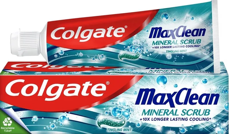 Colgate з/паста Max Clean Mineral Scrub, 75мл