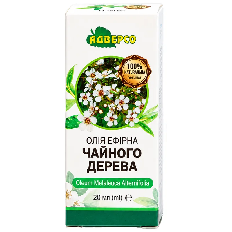 Ефірна олія Адверсо Чайного дерева