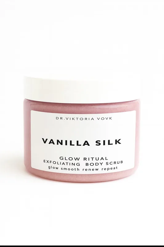 Скраб для тіла Dr.Viktoria Vovk Vanilla Silk Glow Ritual Exfoliating Body Scrub 250 мл (38809665)