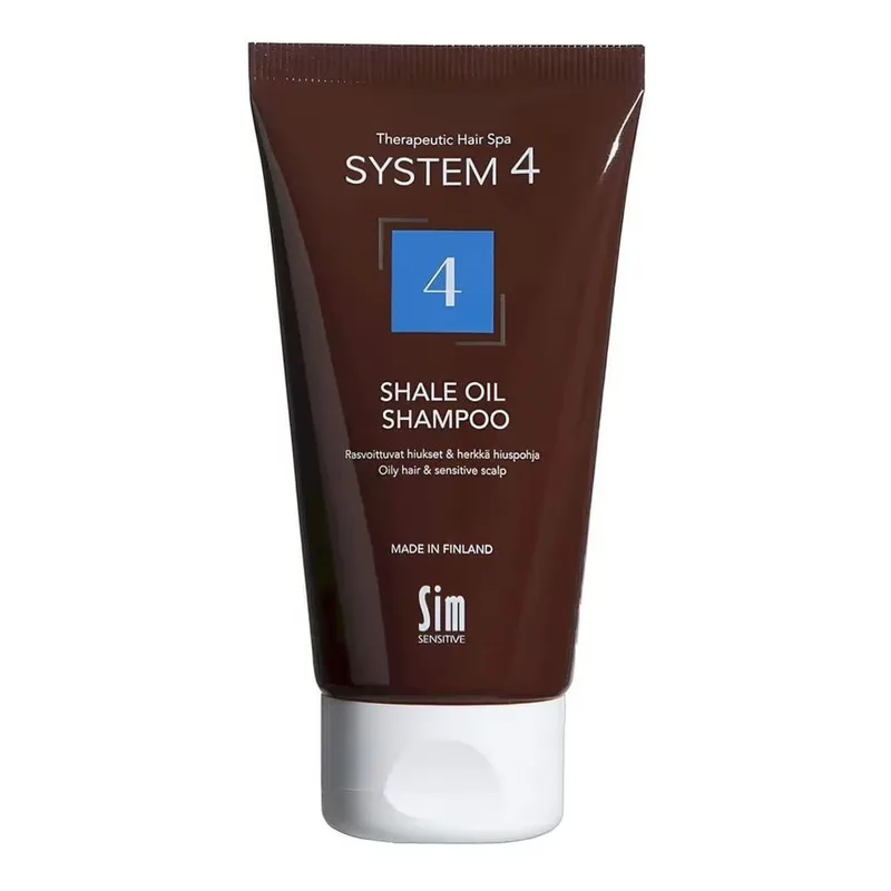System 4 №4 Shale Oil Shampoo Шампунь для жирної і чутливої шкіри голови