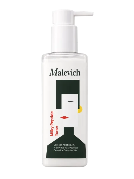Malevich Молочний тонер з пептидами та центелою