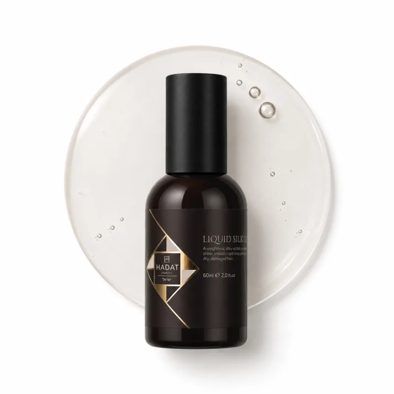 Поживна Олія для Відновлення Сяйва та Блиску Волосся Рідкий Шовк Hadat Liquid Silk Oil 60ml