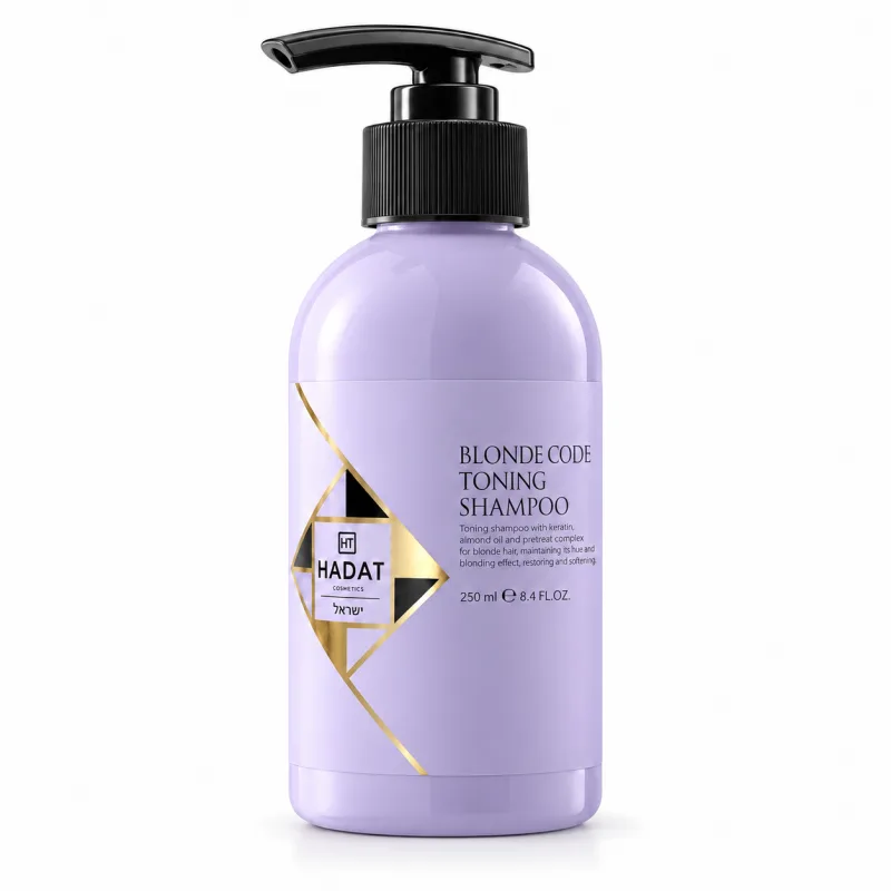 Тонуючий шампунь для волосся Hadat Blonde Code Toning Shampoo 250 мл