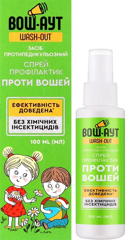 Спрей протипедикульозний Wash-Out Профілактичний 100 мл