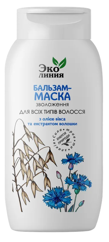 Еколінія бальзам-маска для всіх типів волосся, 400мл
