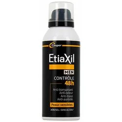 Антиперспірант аерозольний чоловічий "Захист 48 годин" Etiaxil Men Antiperspirant Deodorant Protection 48H Aerosol
