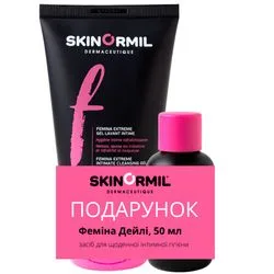 Подарунковий набір "Екстрем+Дейлі" Skinormil Femina Extreme Set (daily/gel/50ml + extreme/gel/150ml)
