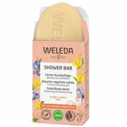 Твердий арома-бар для душу "Іланг-іланг та Ірис" Weleda Shower Bar Solid Body Wash Ylang Ylang+Iris
