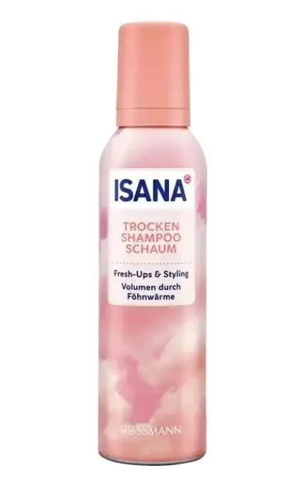 Сухий шампунь-піна Isana Dry Shampoo Foam 200 мл