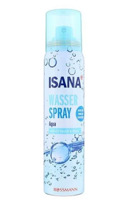 Спрей для обличчя і тіла ISANA Wasser Spray освіжуючий 75 мл