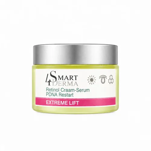 Рестарт-сироватка з ретинолом та PDNA - Smart4Derma Retinol Cream-Serum PDNA Restart