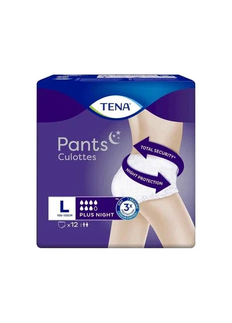 Підгузн-труси д/дорос Pants Plus Night L 12шт 7крап ТМ Tena (364208888)