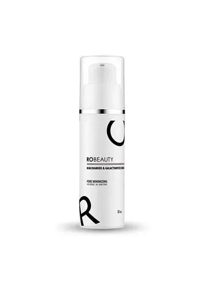 Сироватка від прищів і постакне NIACINAMIDE & GALACTOMYSCES SERUM Niacinamide 4% + VITAMINE FERMENT 40% 30 мл RoBeauty (373039047)